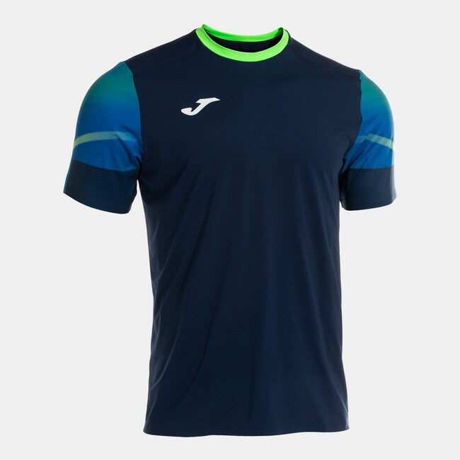 ELITE XI SHORT SLEEVE T-SHIRT NAVY FLUOR GREEN NAVY-FLUOR GREEN
