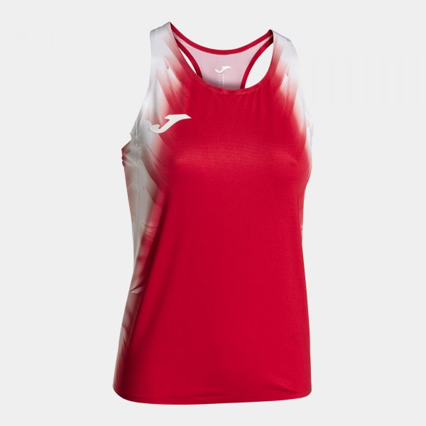Dámske športové tielko ELITE XI TANK TOP červená biela