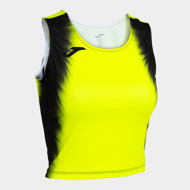 Dámske športové tielko ELITE XI TOP fluo žltá čierna