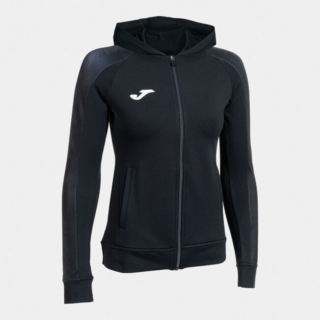 Dámska mikina s kapucňou ELITE XI ZIP-UP HOODIE čierna antracitová