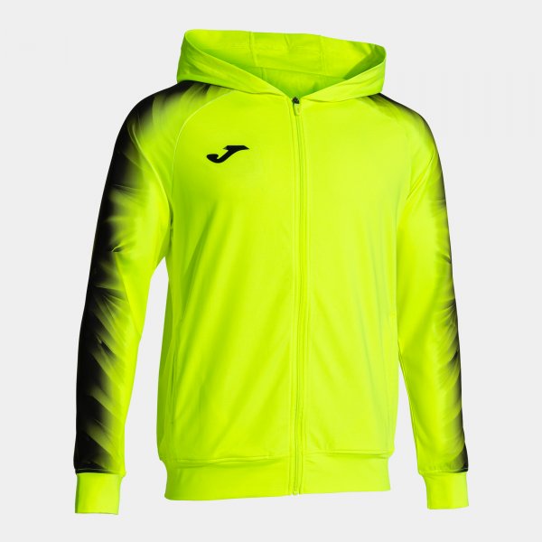 ELITE XI ZIP-UP HOODIE FLUOR YELLOW BLACK AMARILLO FLÚOR-NEGRO