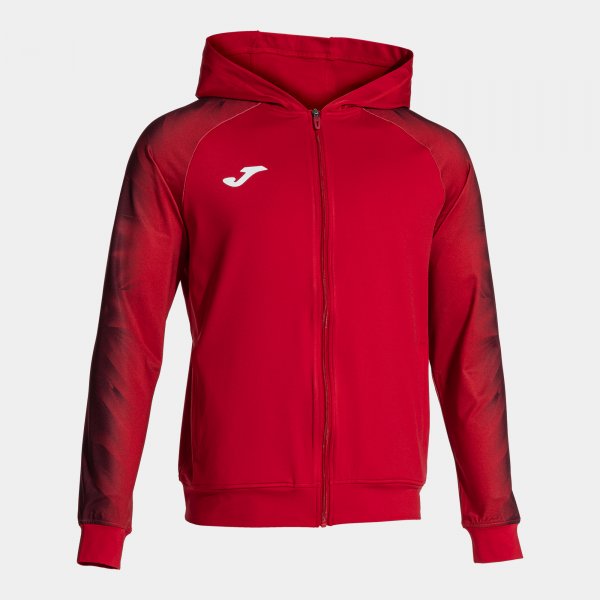 Mikina s kapucňou ELITE XI ZIP-UP HOODIE červená