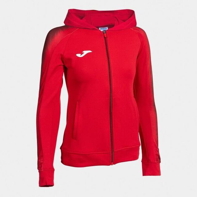 Dámska mikina s kapucňou ELITE XI ZIP-UP HOODIE červená