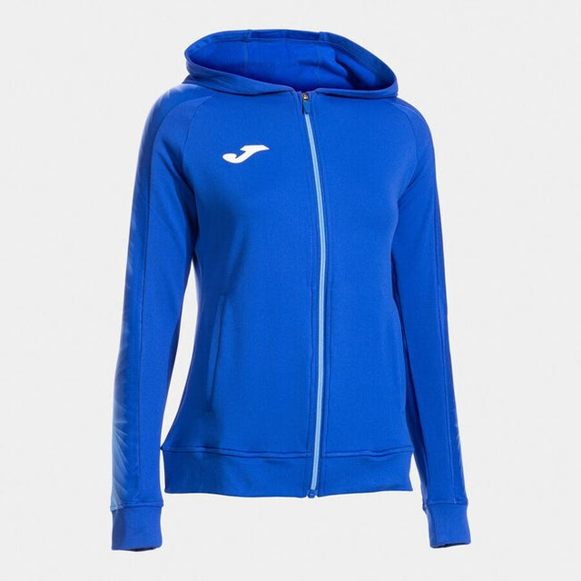 Dámska mikina s kapucňou ELITE XI ZIP-UP HOODIE azúrová