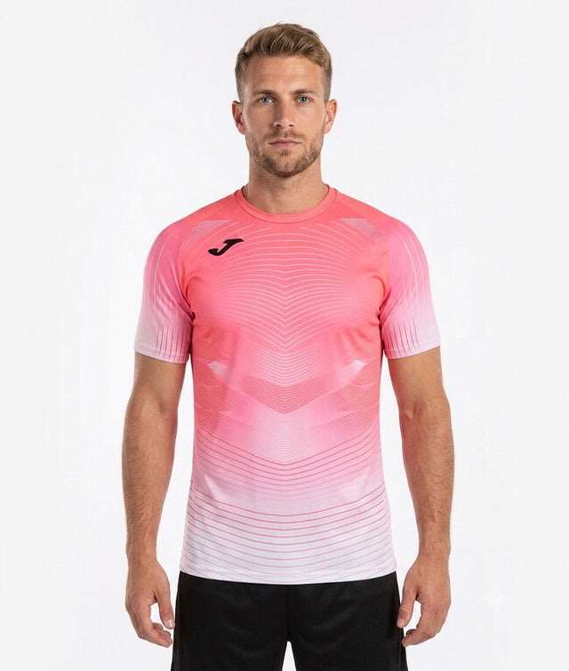 Tričko ELITE XII SHORT SLEEVE T-SHIRT koralová fluo