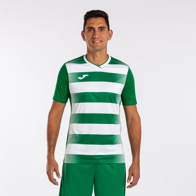 Dres / tričko EUROPA V SHORT SLEEVE T-SHIRT zelená čierna