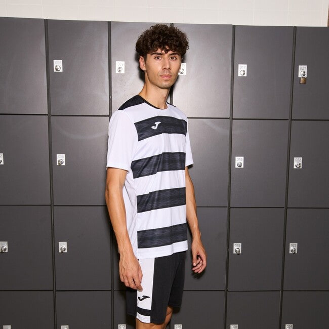 PERFORMANCE SHORT SLEEVE T-SHIRT WHITE BLACK WHITE-BLACK