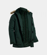 Bunda do dažďa EXPLORER ANORAK zelená