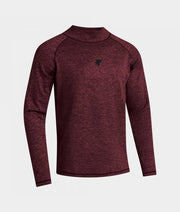 Polo tričko EXPLORER LONG SLEEVE T-SHIRT červená