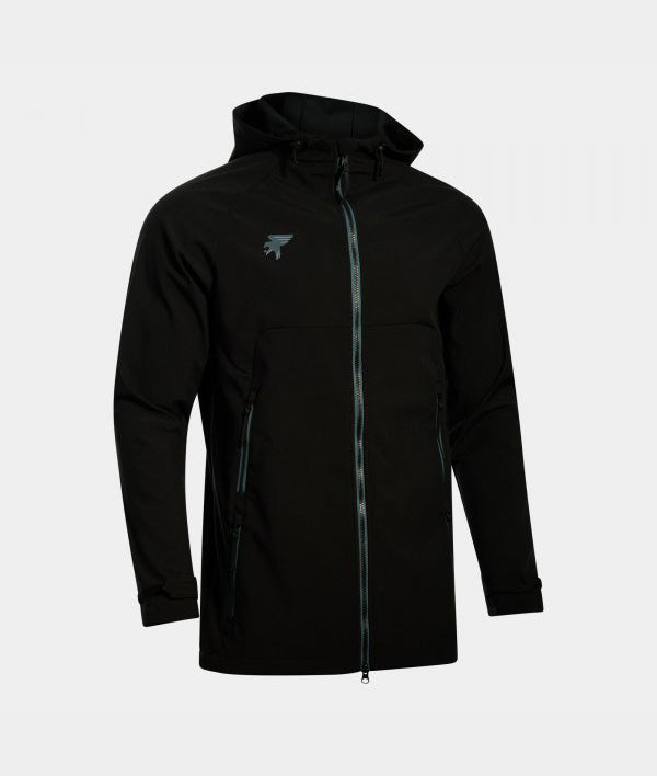 Bunda do dažďa EXPLORER SOFT SHELL čierna