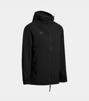 Dámska bunda do dažďa EXPLORER SOFT SHELL čierna