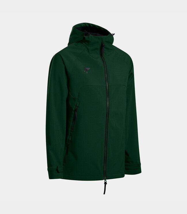 Dámska bunda do dažďa EXPLORER SOFT SHELL zelená
