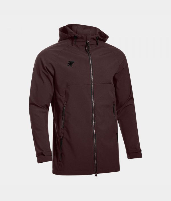 Bunda do dažďa EXPLORER SOFT SHELL fialová