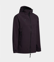 Dámska bunda do dažďa EXPLORER SOFT SHELL fialová