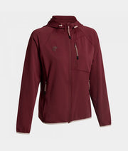 Dámska mikina EXPLORER ZIP-UP HOODIE červená