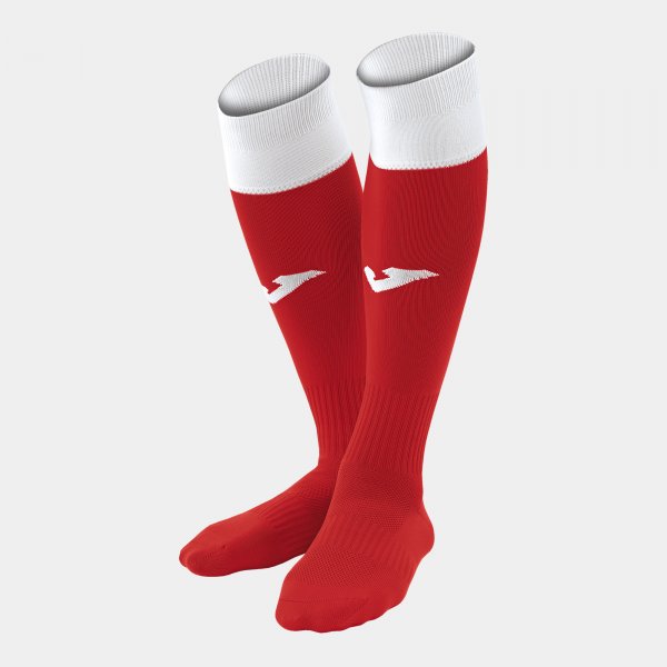 Štulpne / ponožky CALCIO 24 FOOTBALL SOCKS červená biela
