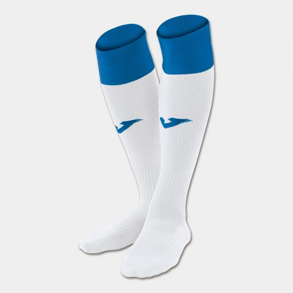 Štulpne / ponožky CALCIO 24 FOOTBALL SOCKS biela azúrová