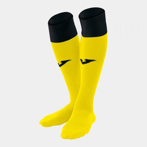 Štulpne / ponožky CALCIO 24 FOOTBALL SOCKS žltá čierna