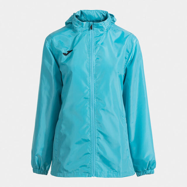 Dámska bunda do dažďa GALIA RAINCOAT fluo tyrkysová