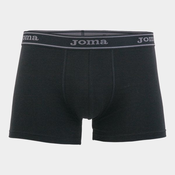 BOXER BRIEFS COTTON BLACK -PACK 2- BLACK