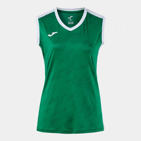 JUMP VOLLEY PRO SLEEVELESS SHIRT GREEN WHITE GREEN-WHITE