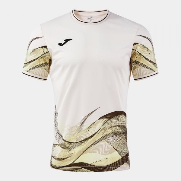 WAVE SHORT SLEEVE T-SHIRT BEIGE BEIGE