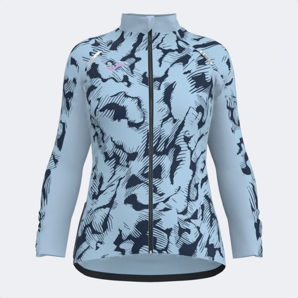 Dámska bunda do dažďa CRONO WINDBREAKER modrá svetlá