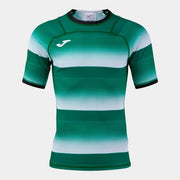 STONE RUGBY PRO SHORT SLEEVE T-SHIRT WHITE GREEN WHITE-GREEN