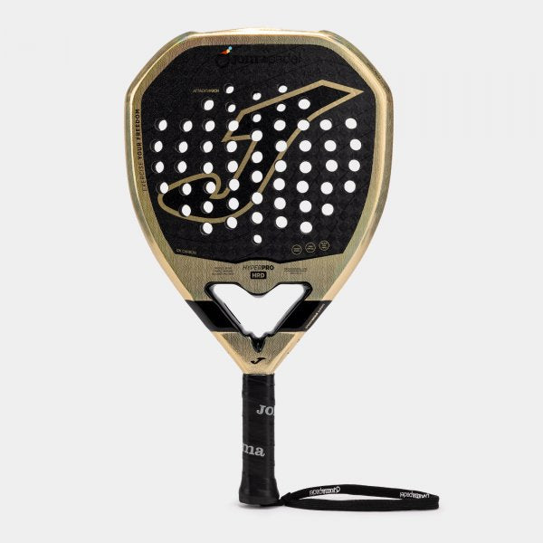 Padel raketa HYPER PRO HRD PADDLE RACKET čierna béžová