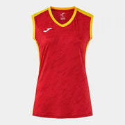 JUMP VOLLEY PRO SLEEVELESS SHIRT RED YELLOW RED-YELLOW