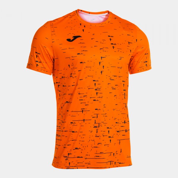 Krátke tričko PRO TEAM SHORT SLEEVE T-SHIRT oranžová čierna