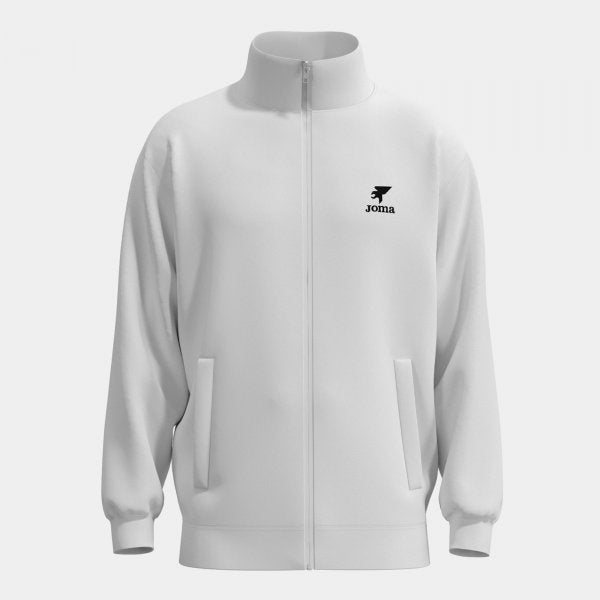 Mikina FULL ZIP SWEATSHIRT biela