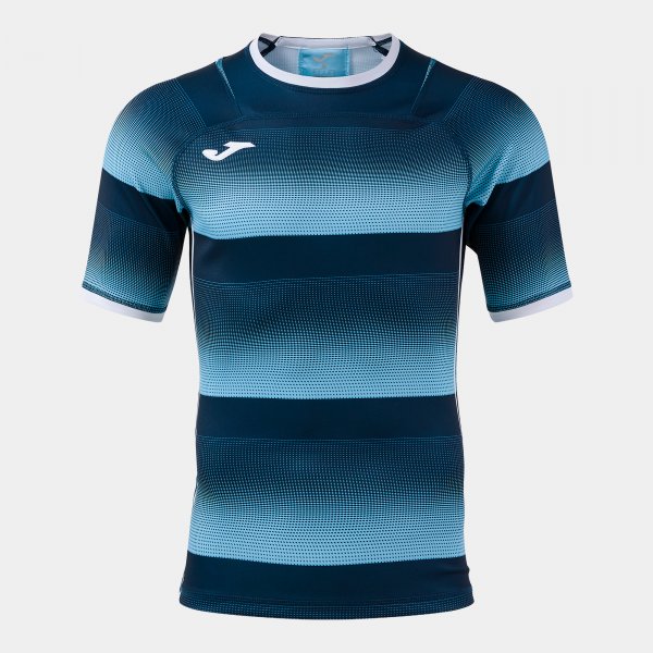 STONE RUGBY PRO SHORT SLEEVE T-SHIRT SKY BLUE DARK NAVY SKY BLUE-NAVY