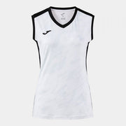JUMP VOLLEY PRO SLEEVELESS SHIRT WHITE BLACK WHITE-BLACK