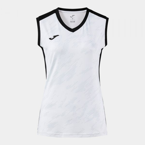 JUMP VOLLEY PRO SLEEVELESS SHIRT WHITE BLACK WHITE-BLACK