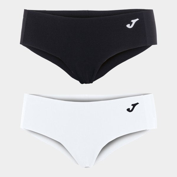 Dámska fitness taška BRIEF UNDERWEAR GYM WOMEN biela čierna