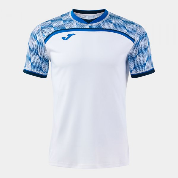 Tričko IRON HANDBALL PRO SHORT SLEEVE T-SHIRT biela-kráľovská modrá