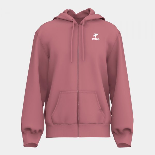 Mikina s kapucňou ZIP-UP HOODIE fialová