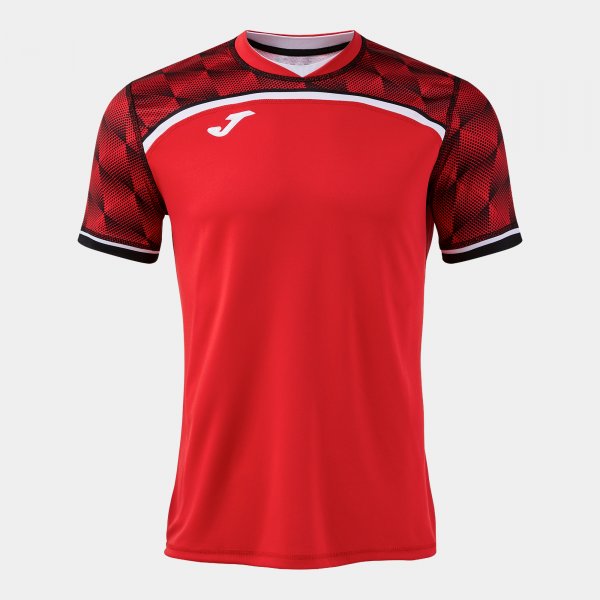 Tričko IRON HANDBALL PRO SHORT SLEEVE T-SHIRT červená čierna
