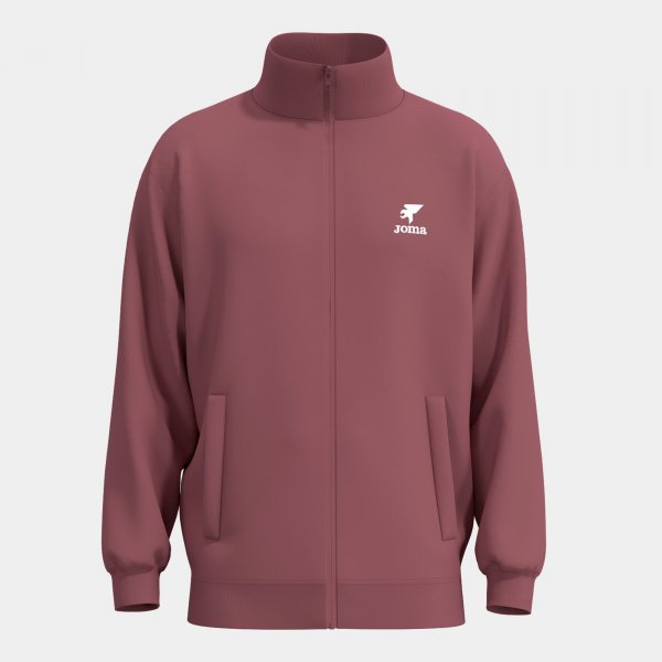 Mikina FULL ZIP SWEATSHIRT fialová