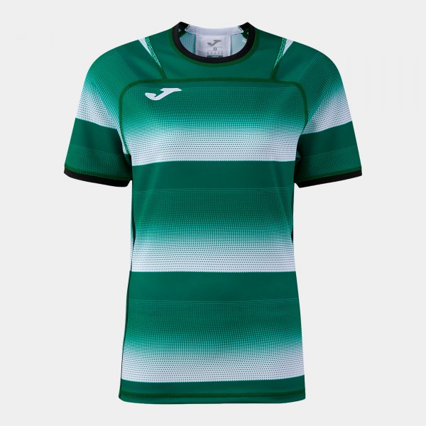 Dámske tričko STONE RUGBY PRO SHORT SLEEVE T-SHIRT biela zelená