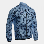 Bunda do dažďa CRONO WINDBREAKER modrá svetlá