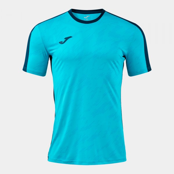 JUMP VOLLEY PRO SHORT SLEEVE T-SHIRT FLUOR TURQUOISE DARK NA FLUOR TURQUOISE