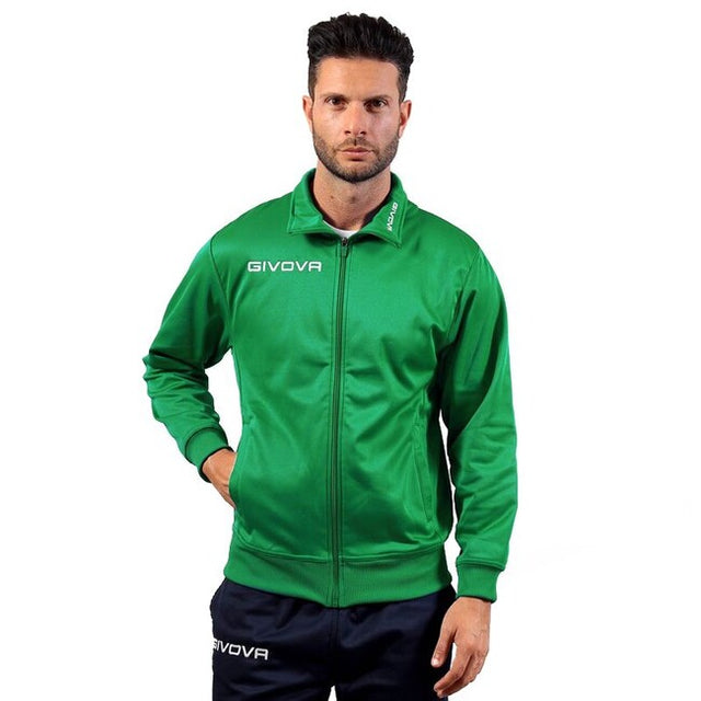 Mikina GIACCA POLARFLEECE MONO 500 zelená