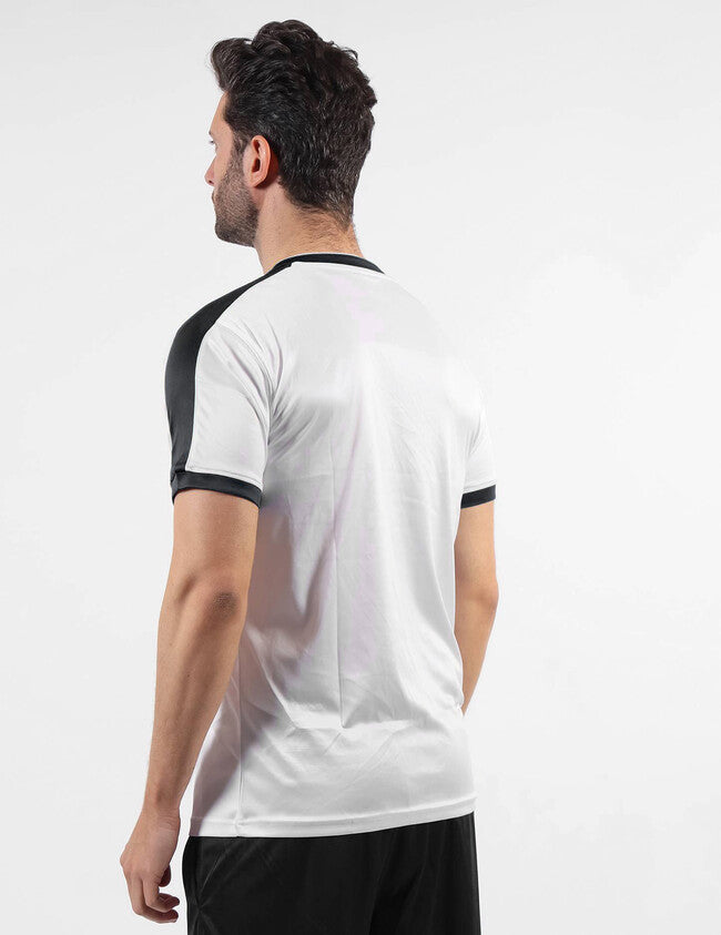 SHIRT REVOLUTION INTERLOCK BIANCO/NERO
