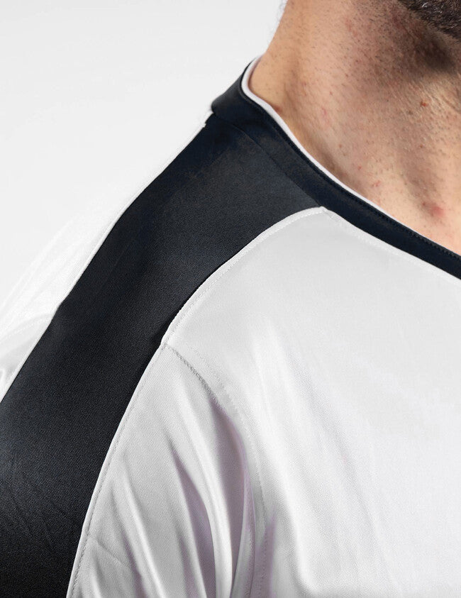 SHIRT REVOLUTION INTERLOCK BIANCO/NERO