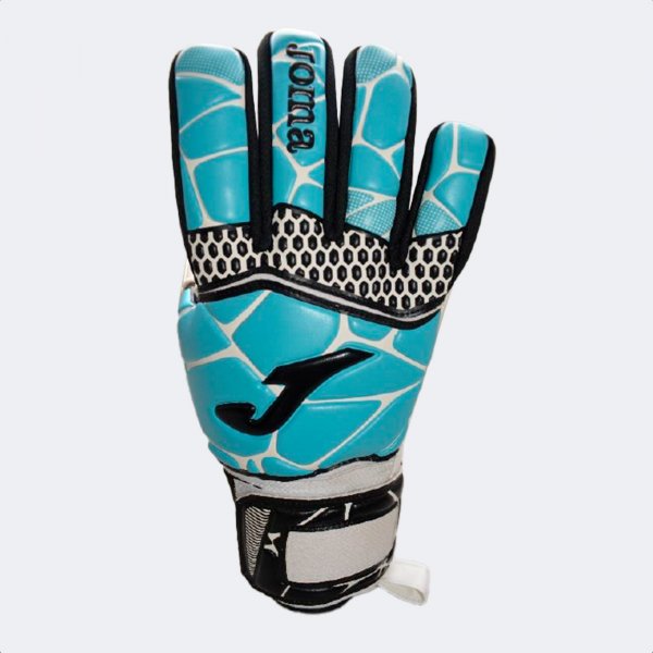 Brankárske rukavice GK-PRO GOALKEEPER GLOVES biela tyrkysová