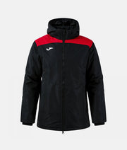 GLACIER ANORAK BLACK RED BLACK-RED