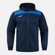GLACIER RAINCOAT DARK NAVY ROYAL BLUE NAVY-ROYAL