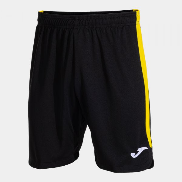 Futbalové šortky GLASGOW II SHORT čierna žltá